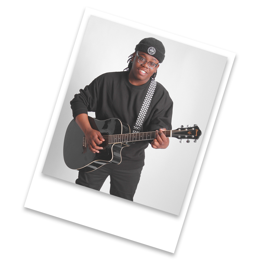 Picture of Donovan Jones playing guitar